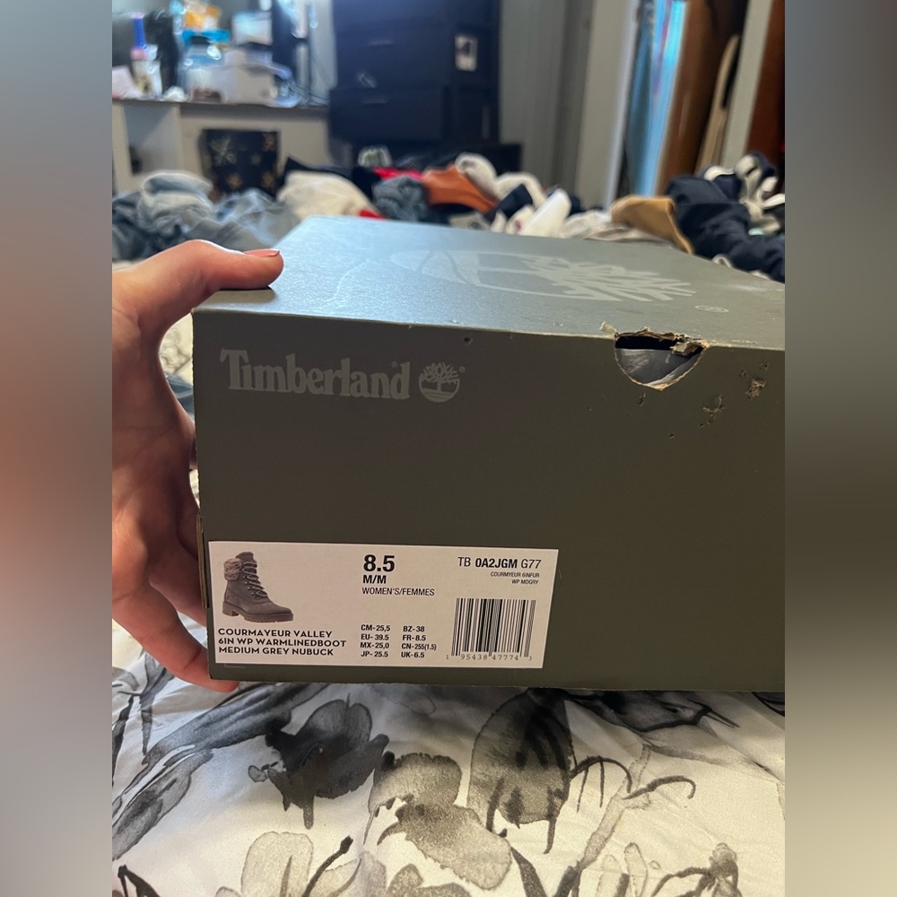 Gray Timberland Women’s Boots